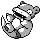 Sprite de Ramoloss dans Pokemon Spaceworld