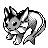 Sprite de Aquali dans Pokemon Spaceworld