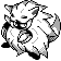 Sprite de Warwolf dans Pokemon Spaceworld