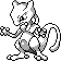 Sprite de Mewtwo dans Rouge et Vert